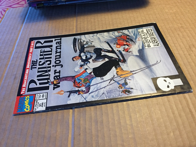 MARVEL THE PUNISHER WAR JOURNAL 31/1991 HYVÄ
