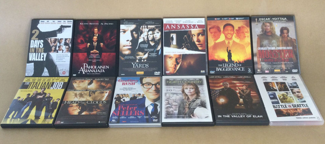 Charlize Theron -leffoja 12 kpl DVD