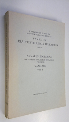 Suomalaisen eläin- ja kasvitieteellisen seuran vanamon el...