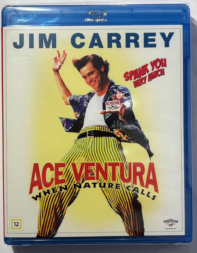 ACE VENTURA: Luonto kutsuu - Blu-ray, uusi