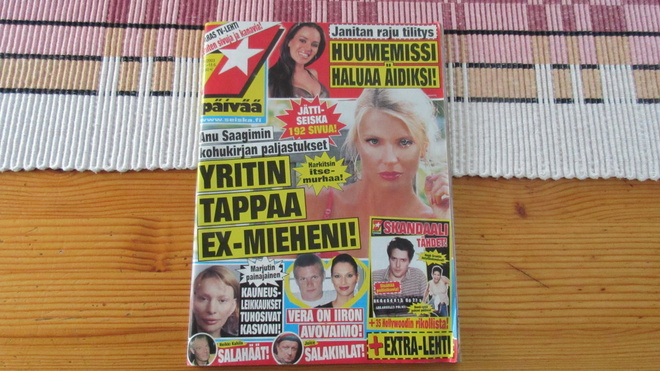 7 PÄIVÄÄ (Seiska) -lehti  24 / 2003. (192 sivua).