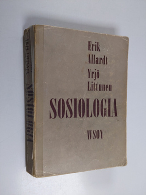 Erik Allardt : Sosiologia