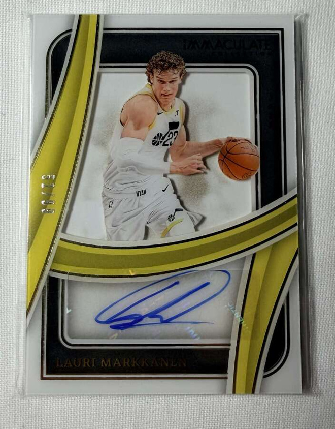 Panini Immaculate - Lauri Markkanen #SBS-LMU 52/99