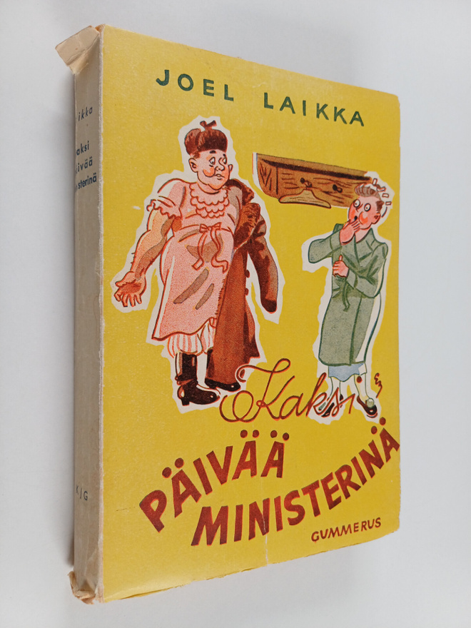 Joel Laikka : Kaksi päivää ministerinä : omatekoisen valt...