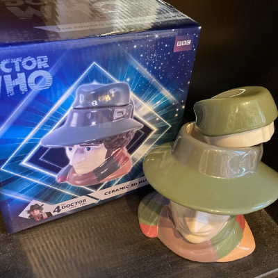Doctor Who - 4th Doctor (Tom Baker) Ceramic 3D Mug