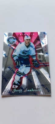 1997-98 Pinnacle Certified Platinum Red Geoff Sanderson