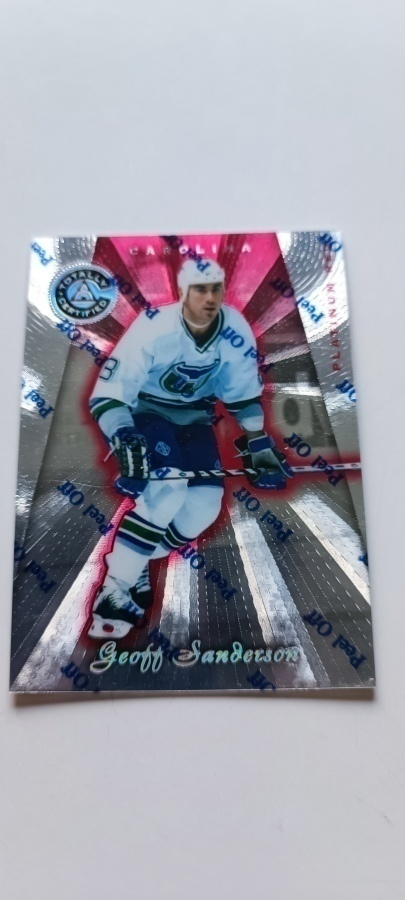 1997-98 Pinnacle Certified Platinum Red Geoff Sanderson