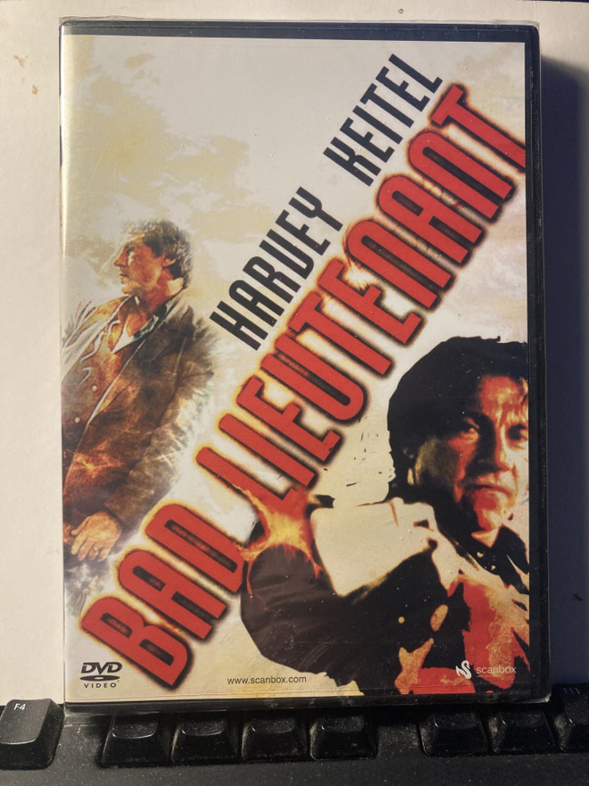 PAHA POLIISI, DVD, Ferrara, Keitel, muoveissa