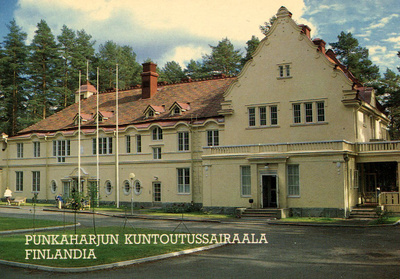 PUNKAHARJUN kUNTOUTUSSAIRAALA, käyttämätön