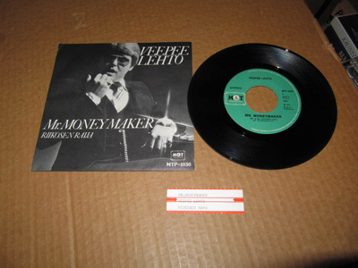 Veepee Lehto 7" Mr.Moneymaker/Riikosen raija,PS v.1979
