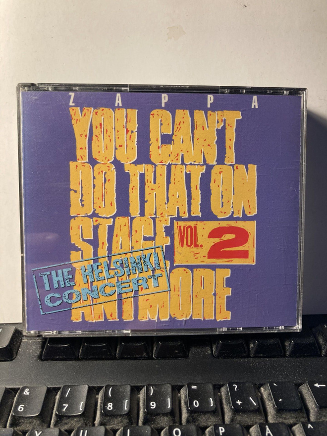 FRANK ZAPPA: You Can't Do That...The Helsinki Concert, CDx2
