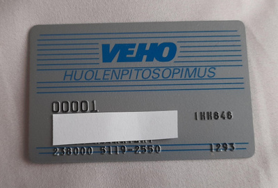 VEHO Asiakaskortti