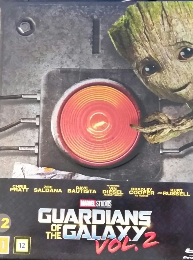 Guardians of the Galaxy vol. 2 Steelbook  -Blu-Ray