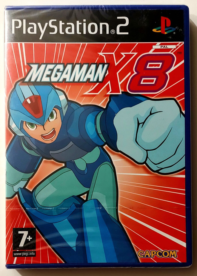 Megaman X8 *UUSI* [pal] #sealed