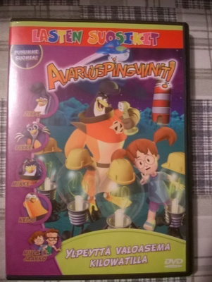 Avaruuspingviinit DVD