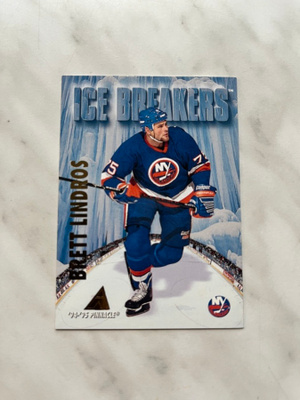 1994-95 Pinnacle Ice Breakers Brett Lindros #478