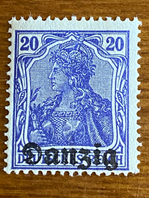 SAKSA DANZIG 1920 MERKKI**