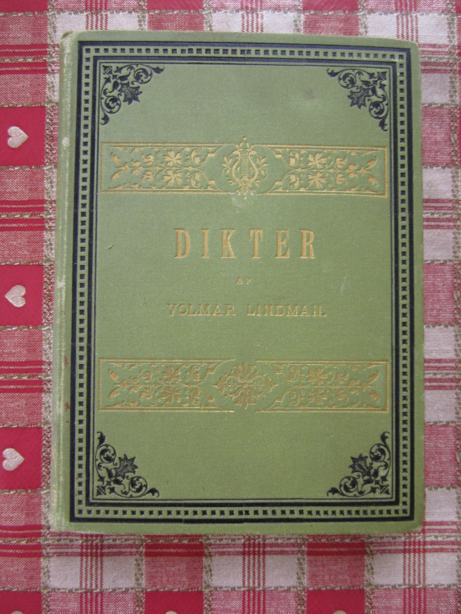 Volmar Lindman – Dikter – esipuhe Z. Topelius - 1885