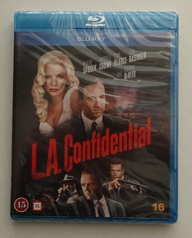 blu-ray, L.A. Confidential [jännitys, rikos] UUSI /  New