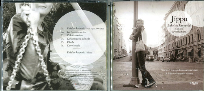 JIPPU . CD-LEVY . ENKELTEN KAUPUNKI , SPECIAL EDITION
