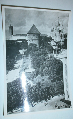 Tallinn, näkymä Toompealle, mv valokuvapk. 1955, ei p.