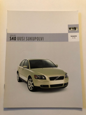 Myyntiesite - Volvo S40 - 2004