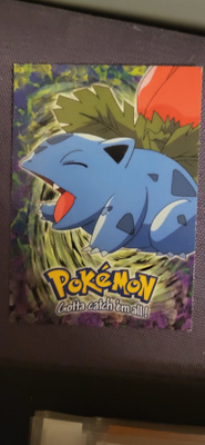 Pokemon Blue Topps 1999 - IVYSAUR #02 - Stage 2 E2 of 12