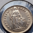 Silver Sveitsi 1/2 ja 1 frangin rahat 1957 - pikkukuva 4