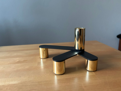 Kynttilänjalka / Candle Holder ( Clas Ohlson )
