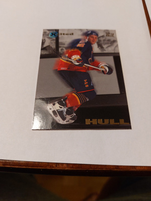 1995-96 Emotion Xcited #8 Brett Hull