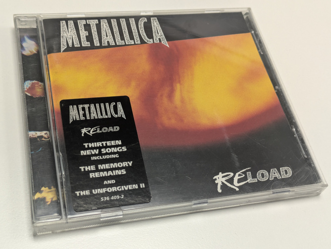 Metallica - Reload (CD) VG+!! Original