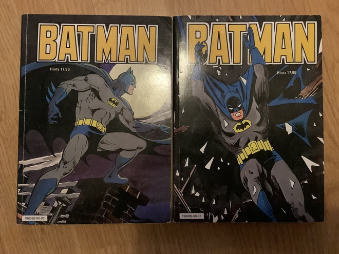 Batman sarjakirja 1-2 / 1990