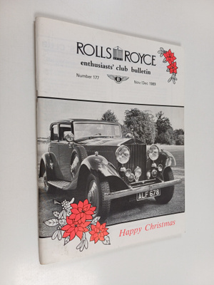 Rolls-Royce enthusiasts' club bulletin : Nov/Dec 1989