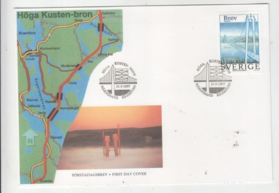 Ruotsi FDC 1997 Silta