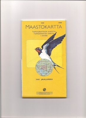 Maastokartta 1:50 000 Jaalanka