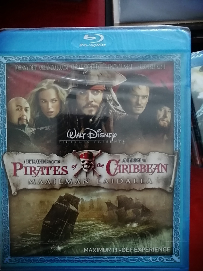 Pirates of the caribbean - Maailman laidalla blu-ray