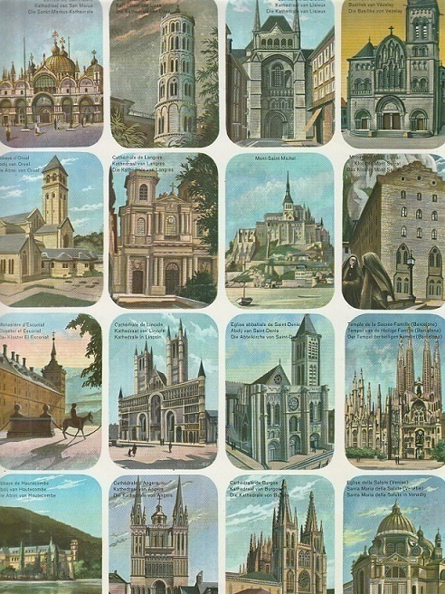 * belgia 39-148, upeat kirkot-arkki, 32,5x23,5cm*