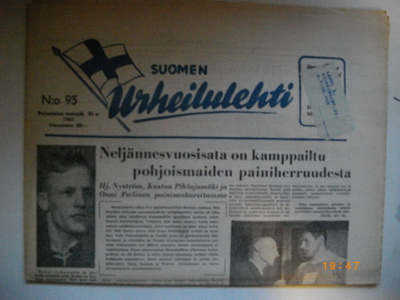 Suomen Urheilulehti Nro 95/1951 (25.2)