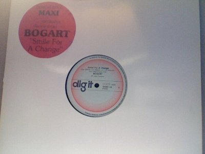 BOGART :: SMILE FOR A CHANGE :: MAXI  VINYYLI  12"   1984