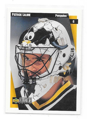 1997-98 Collector`s Choice #208 Patrick Lalime Pittsburgh MV