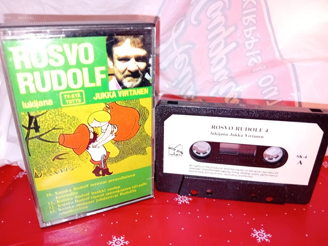 C-kasetti Jukka Virtanen:  Rosvo Rudolf 4 ( SIS POSTIKULU)