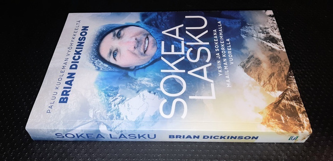 Brian Dickinson : Sokea lasku