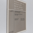 Henni (toim.) Ilomäki : Folklore & folklife research in F... - pikkukuva 1