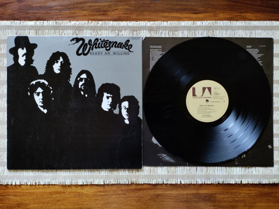WHITESNAKE - READY AN' WILLING LP