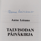 Aarne Leiramo : Talvisodan päiväkirja (signeerattu) - pikkukuva 3