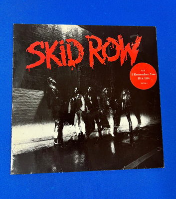 Skid Row LP 1989 Original Europe/Germany 1st Press
