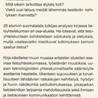 Antti Kasvio (toim.): Tietoyhteiskunta - pikkukuva 3
