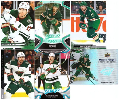 6 x MARCUS FOLIGNO Wild sis. 1 x Erikoiskortti