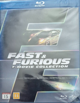 FAST & FURIOUS 7 - MOVIE COLLECTION -Blu-Ray