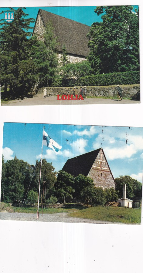 Lohja, kirkko, Kaksi erilaista   b706